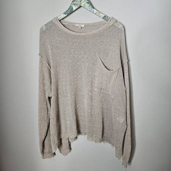 New! Easel Long Sleeve Knitted Pullover S - Picture 8 of 10